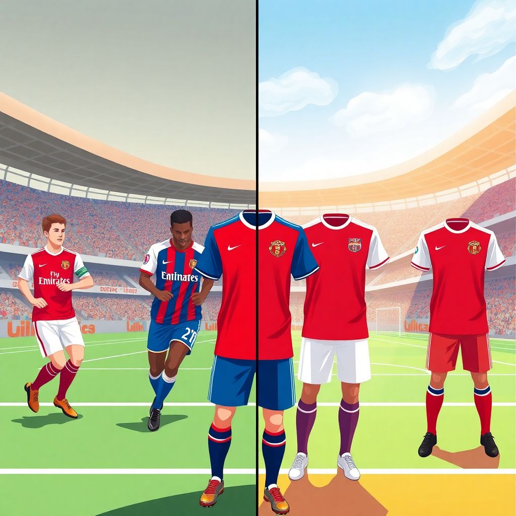 Как спонсорство влияет на визуальный образ футбольного клуба