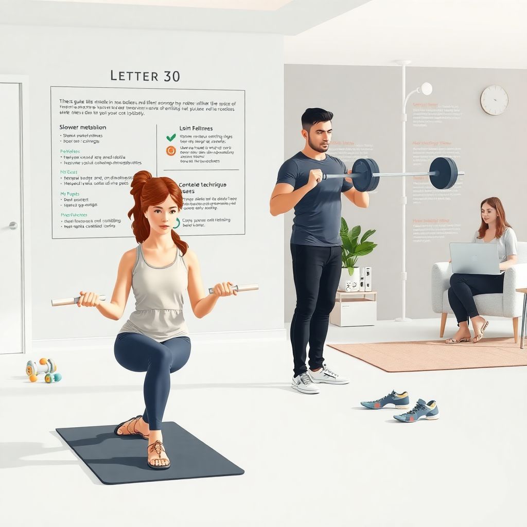 Физическая подготовка в возрасте 30+: особенности тренировок и восстановления