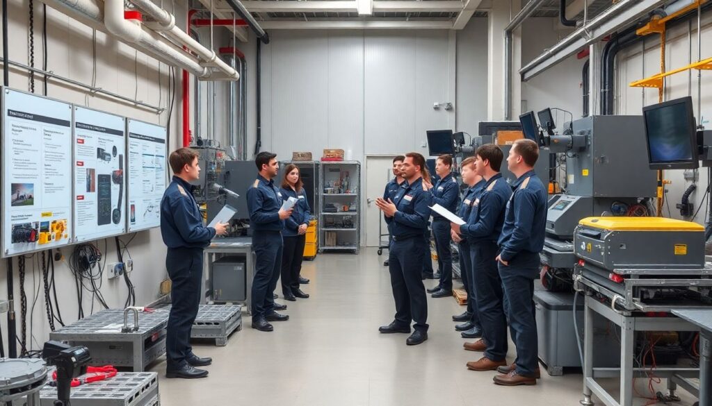 Развитие инвентаря и экипировки на посадочной платформе - иллюстрация