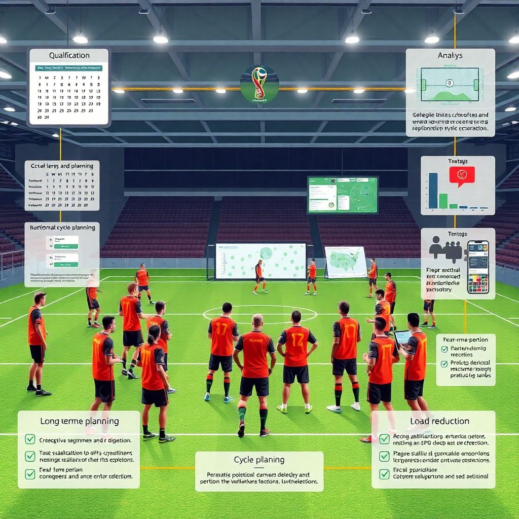 Глобальные схемы подготовки к ЧМ и континентальным турнирам сборных