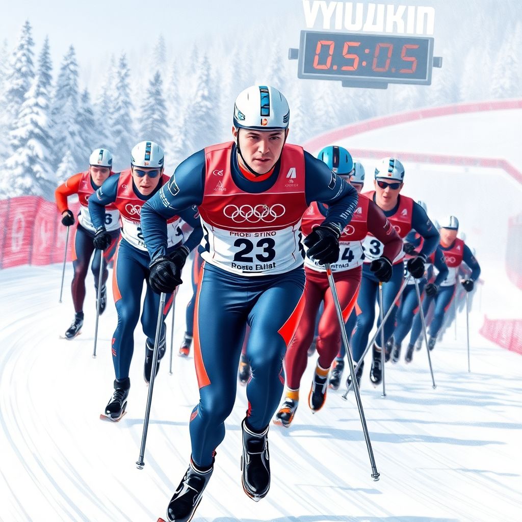 Биатлонный шлем Андрея Вьюхина взбодрил спринт Кубка России в Кирово-Чепецке