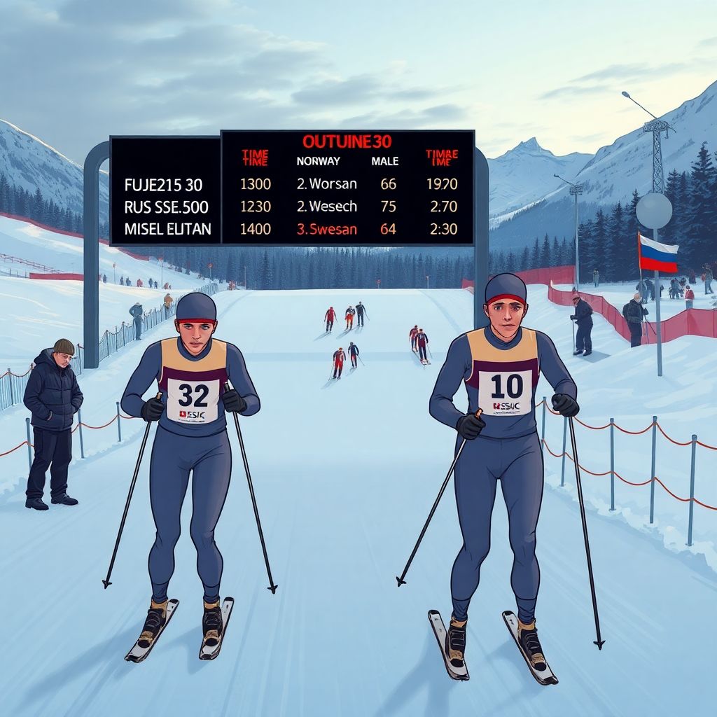 Тур де Ски: прогноз chatgpt и болезненное возвращение Непряевой и Коростелева