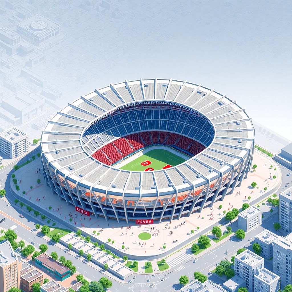 Тенденции в спортивной архитектуре и фан-зонах: будущее арен и пространств