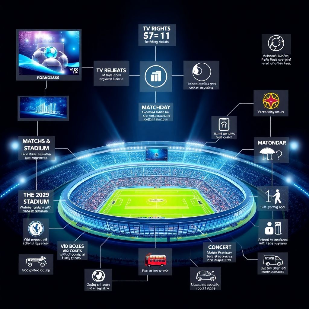 Источники доходов клубов: как заработать на телевизионных правах и мерче