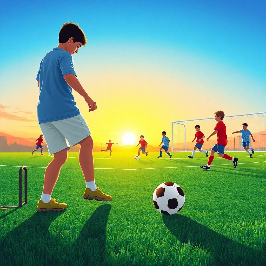 Биомеханика ударов и техника в развитии молодых игроков в футбол