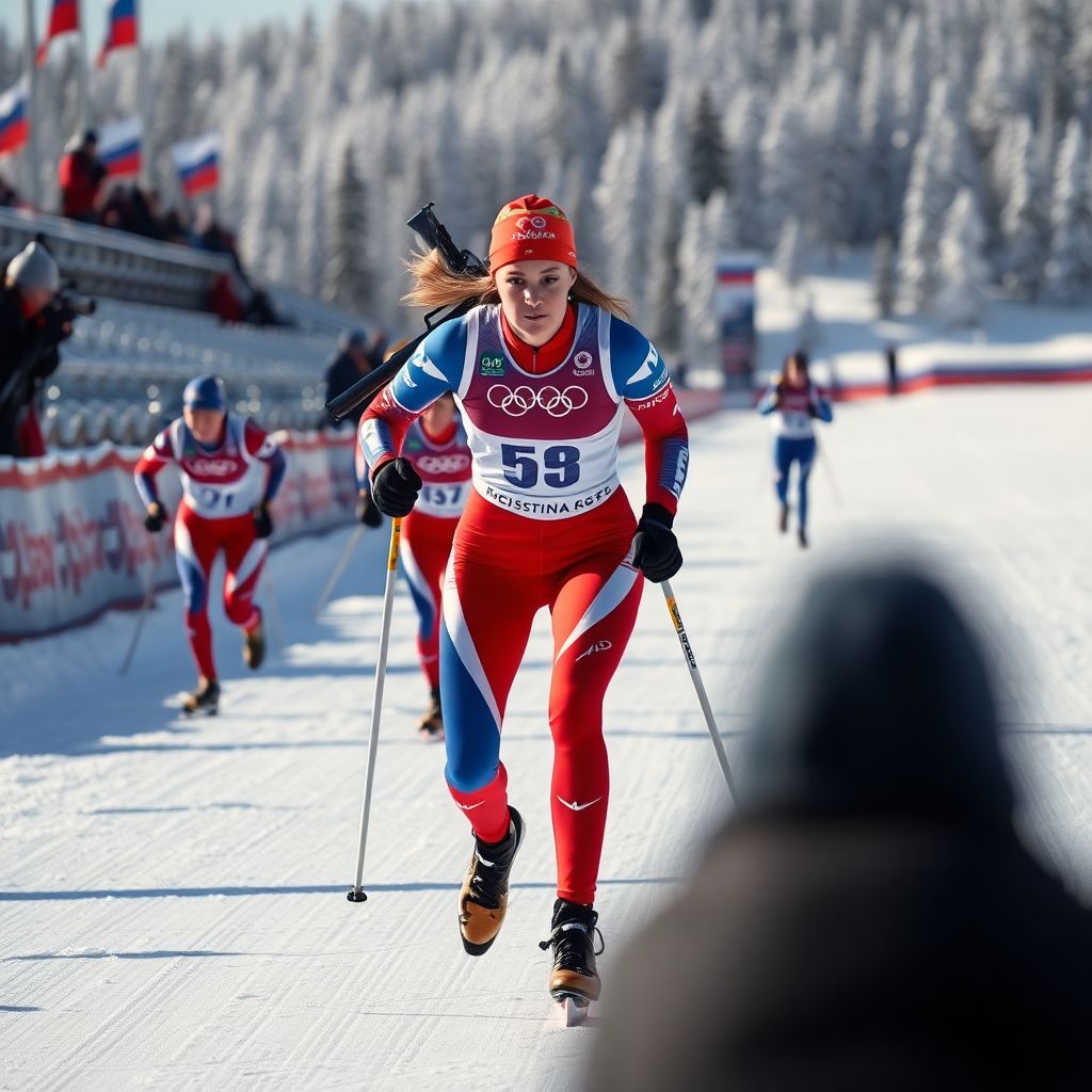 Кристина Резцова и Кирилл Бажин сотворили драму Кубка России по биатлону