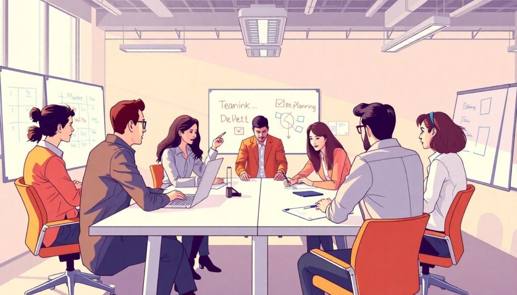 Управление скоростью и командной динамикой в тренировках - иллюстрация