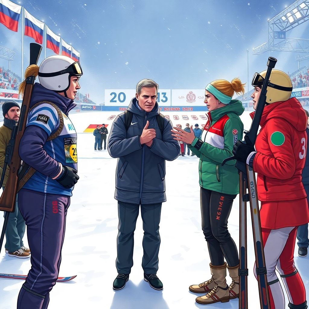 Конфликт Кручинкиной и Смольской: что происходит в биатлоне России и Беларуси