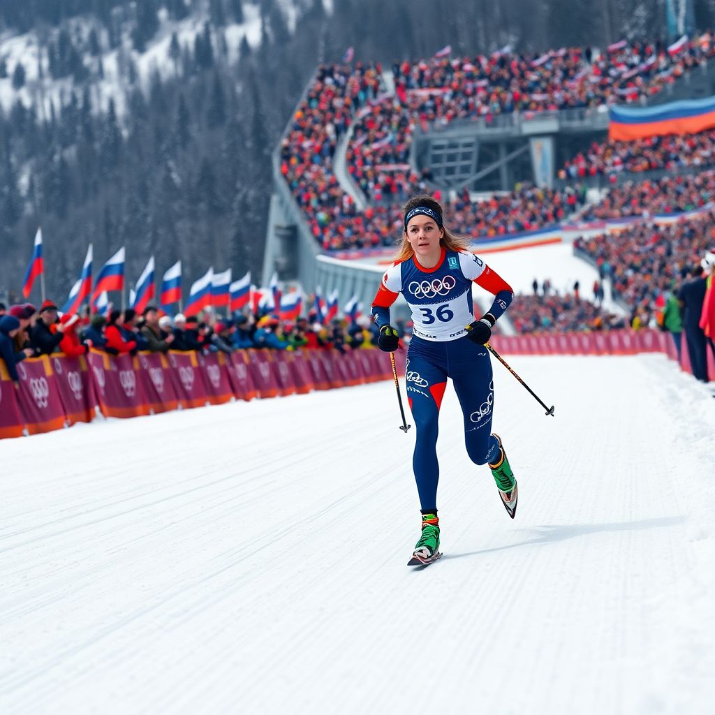 Дарья Непряева на Олимпиаде‑2026: трудный скиатлон, флаги Татарстана и опыт