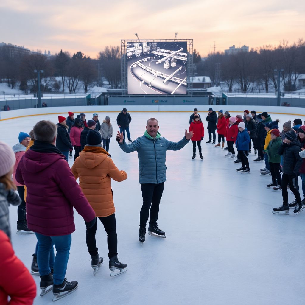 Даниил Глейхенгауз в Лужниках: мастер-класс и уроки большого фигурного катания