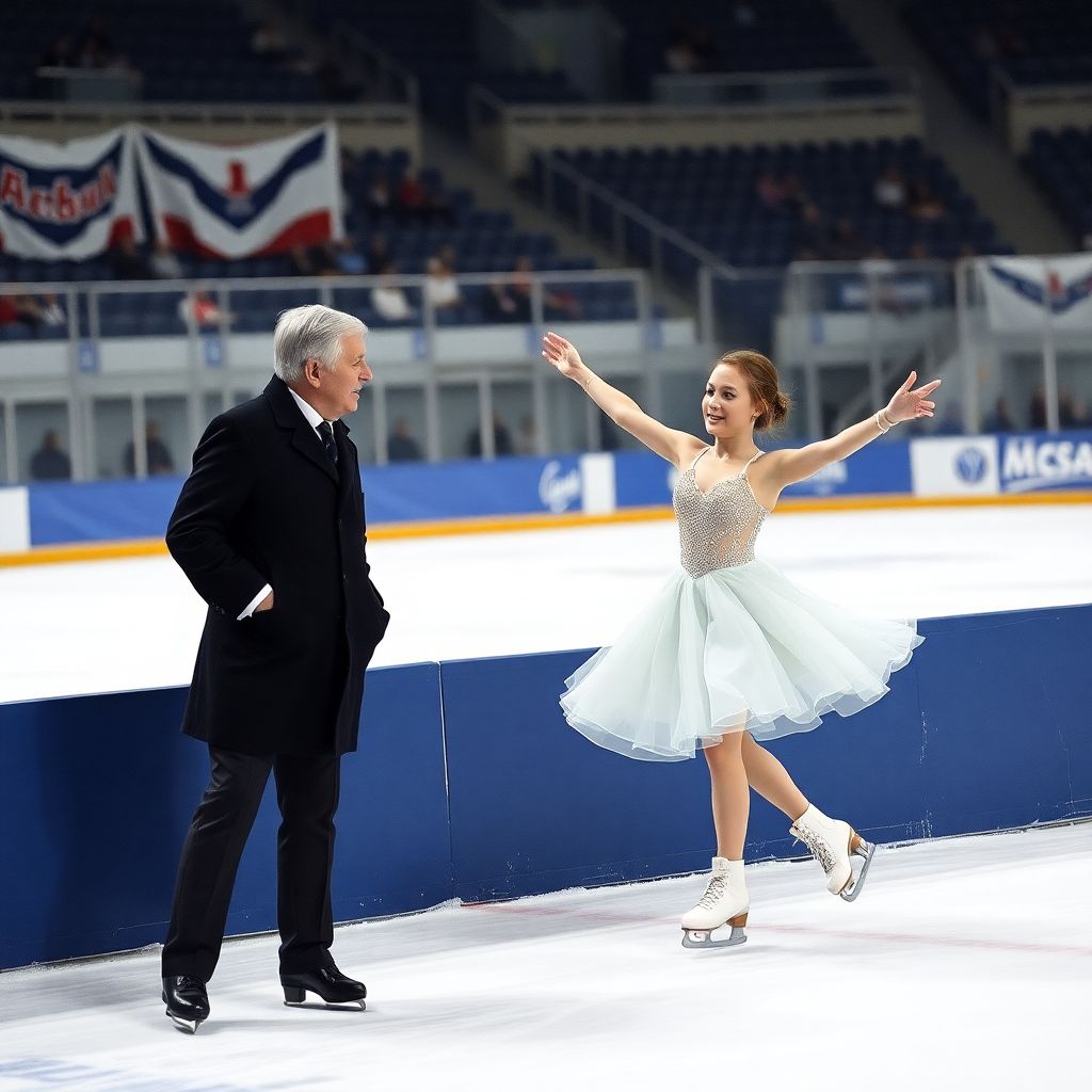 Мишин и Агата Петрова: «Девочка, просто крутись» – большое интервью фигуристки